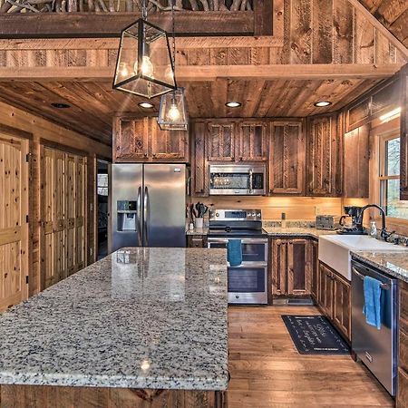 Modern Murphy Cabin With Nottely River Views! 외부 사진