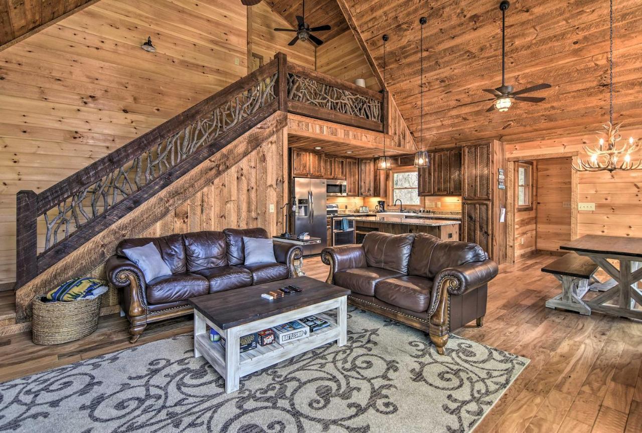 Modern Murphy Cabin With Nottely River Views! 외부 사진