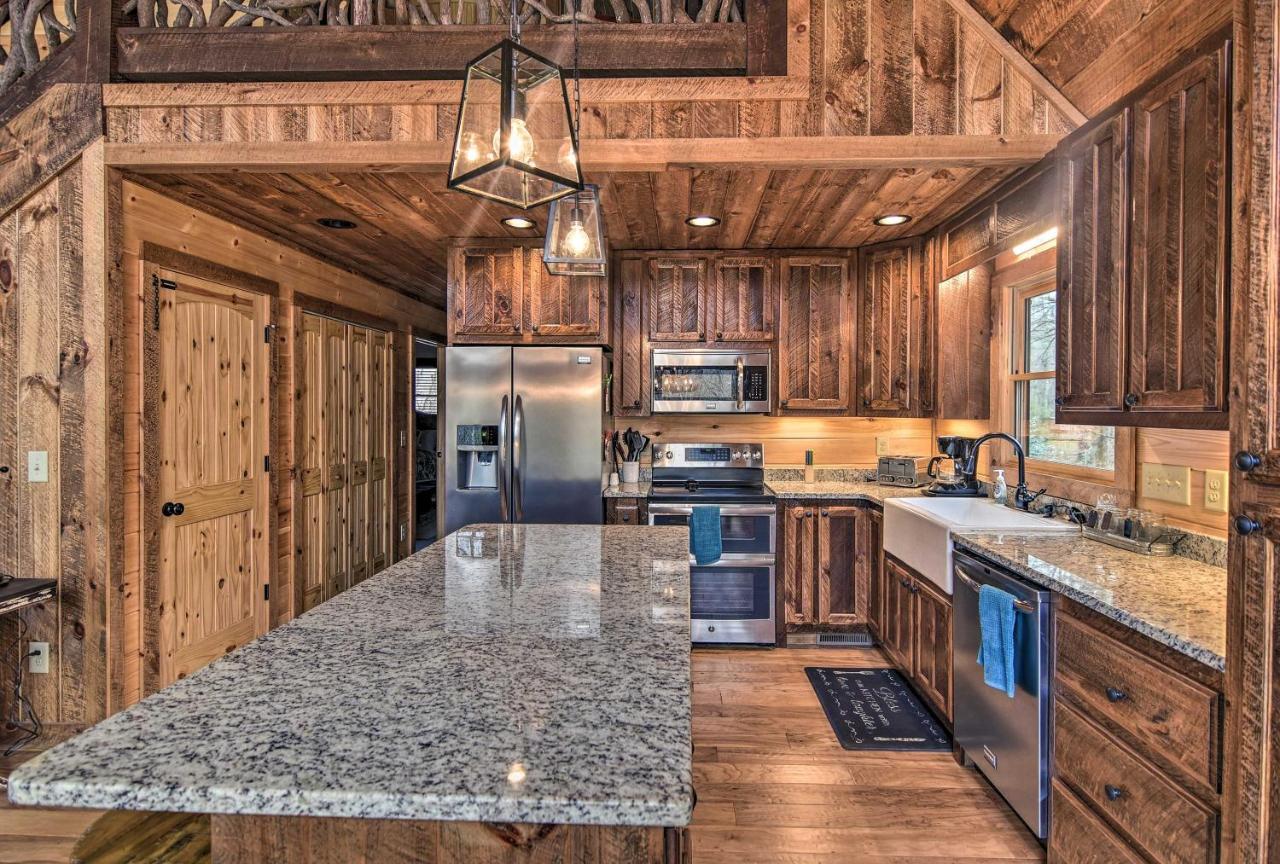 Modern Murphy Cabin With Nottely River Views! 외부 사진