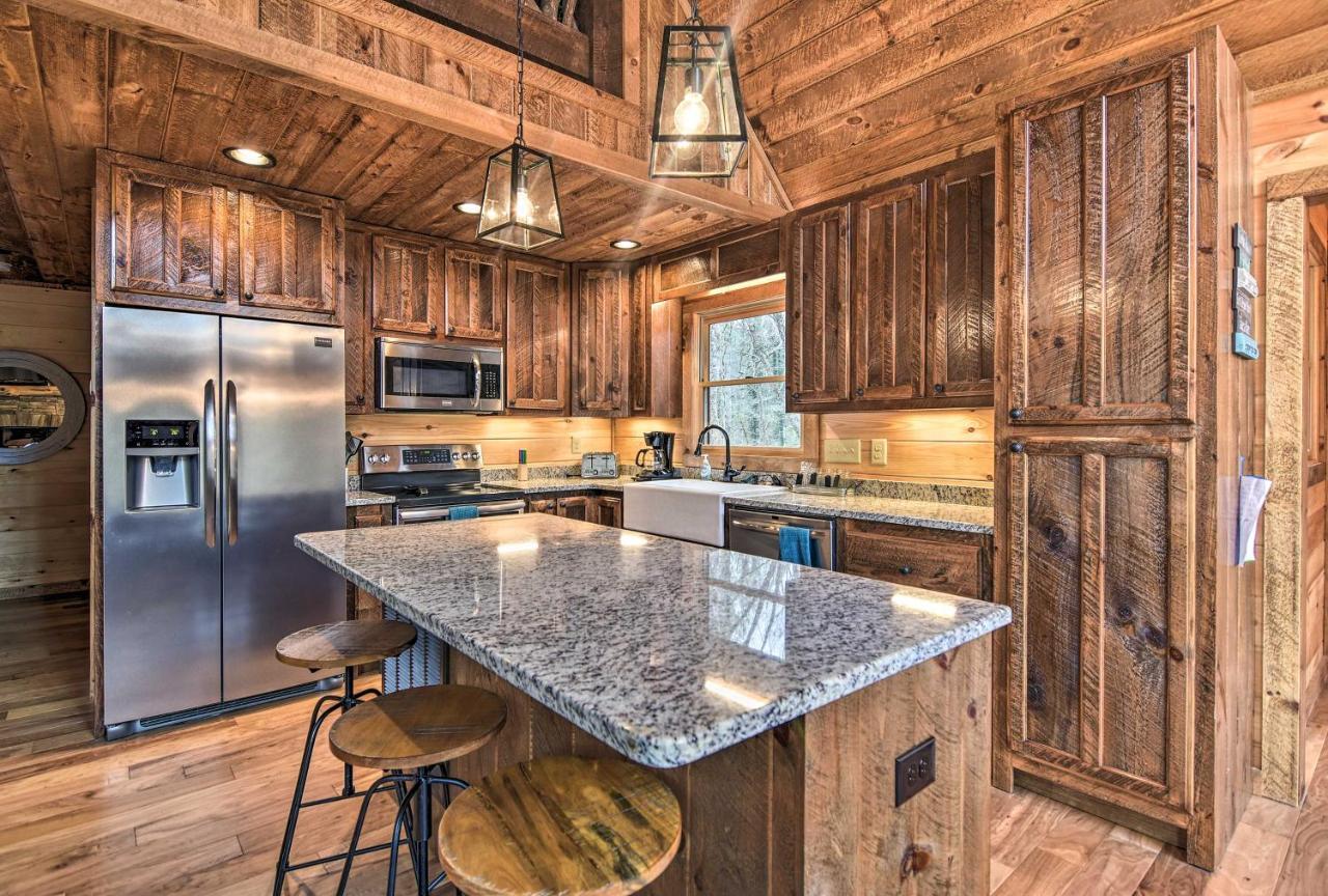 Modern Murphy Cabin With Nottely River Views! 외부 사진