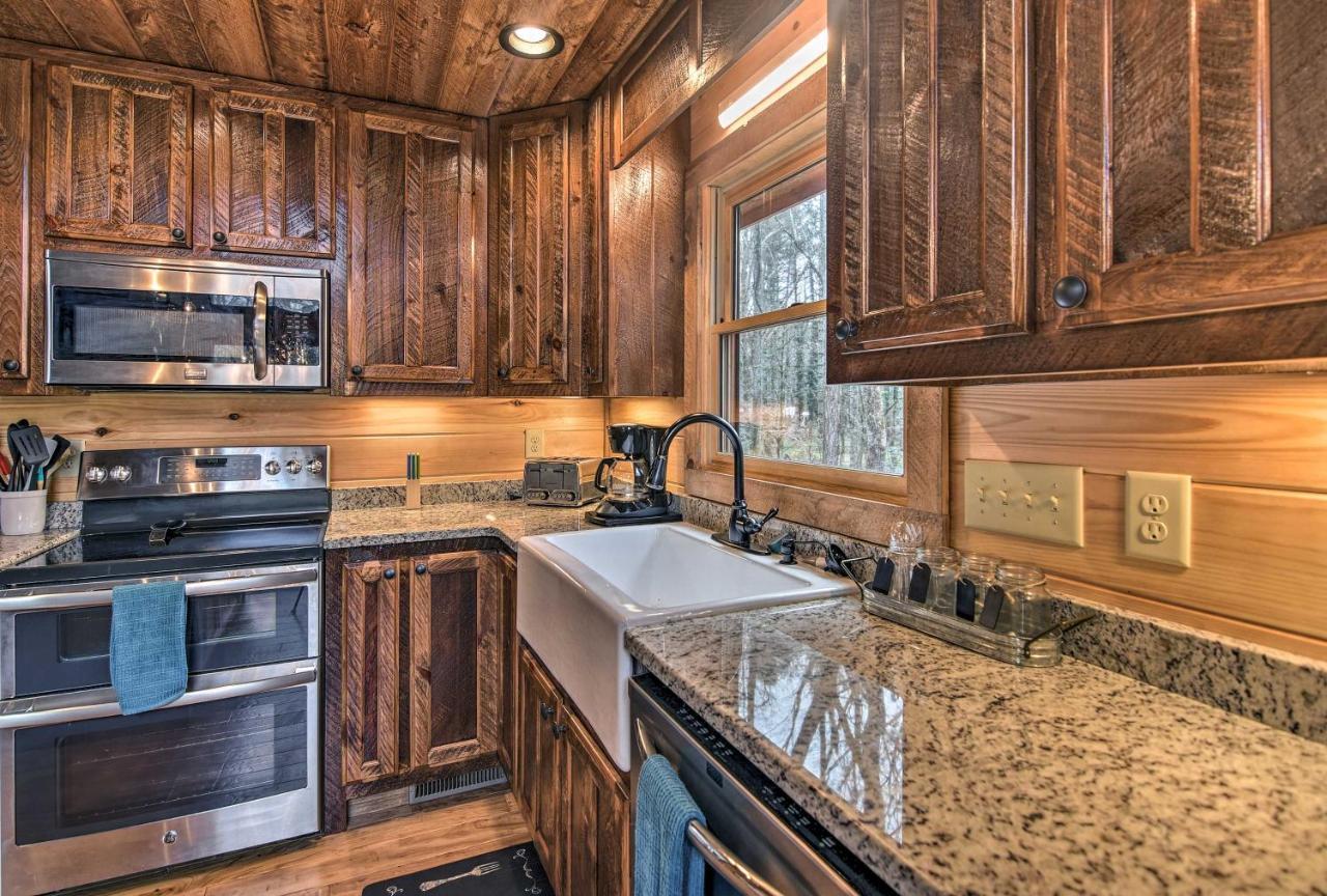 Modern Murphy Cabin With Nottely River Views! 외부 사진