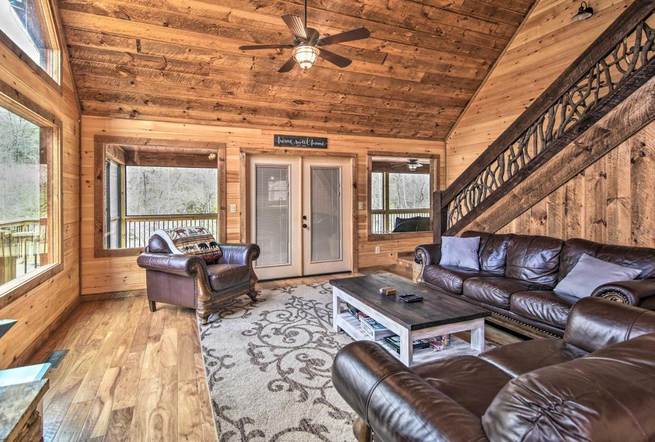 Modern Murphy Cabin With Nottely River Views! 외부 사진