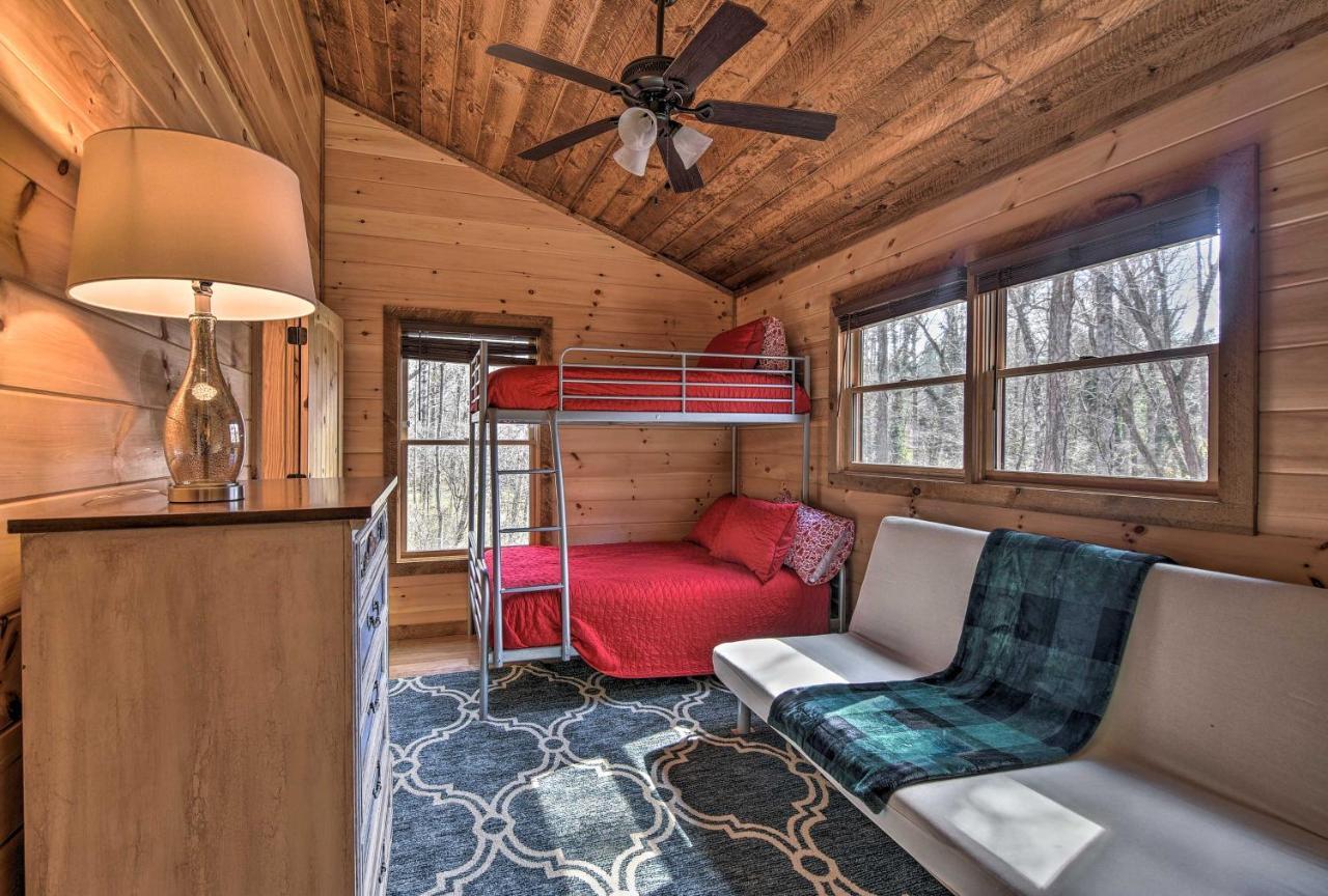 Modern Murphy Cabin With Nottely River Views! 외부 사진