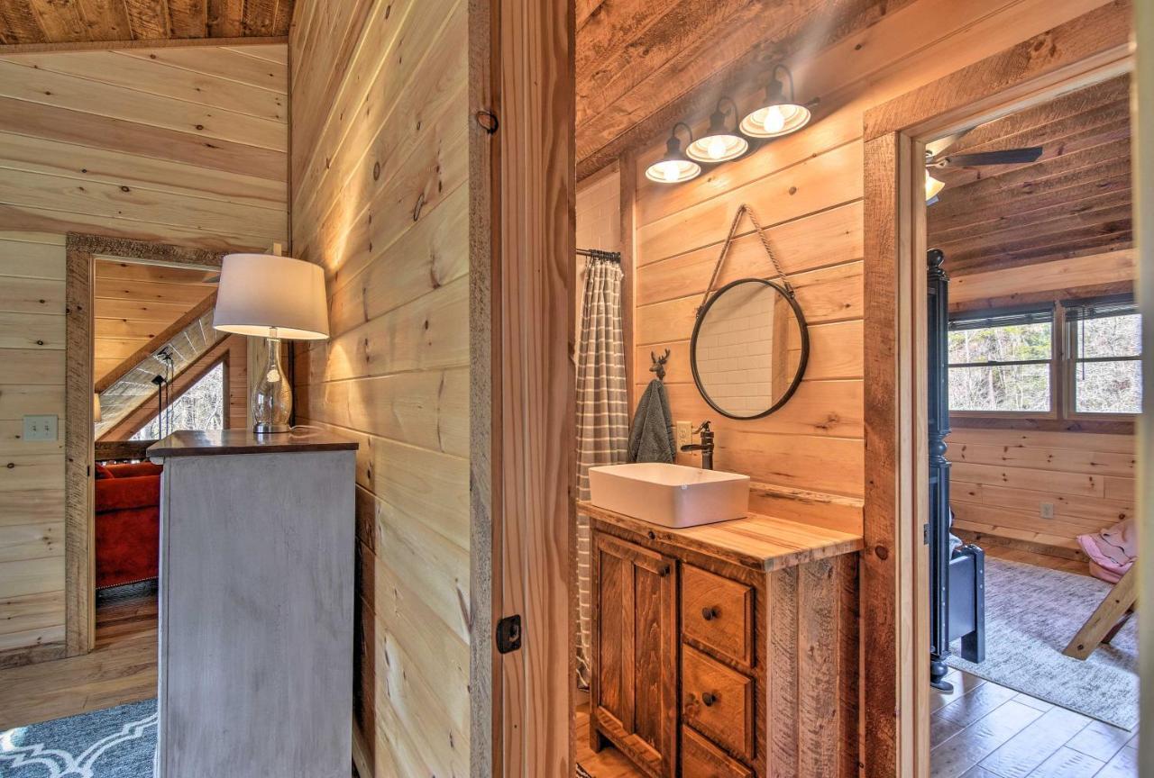 Modern Murphy Cabin With Nottely River Views! 외부 사진