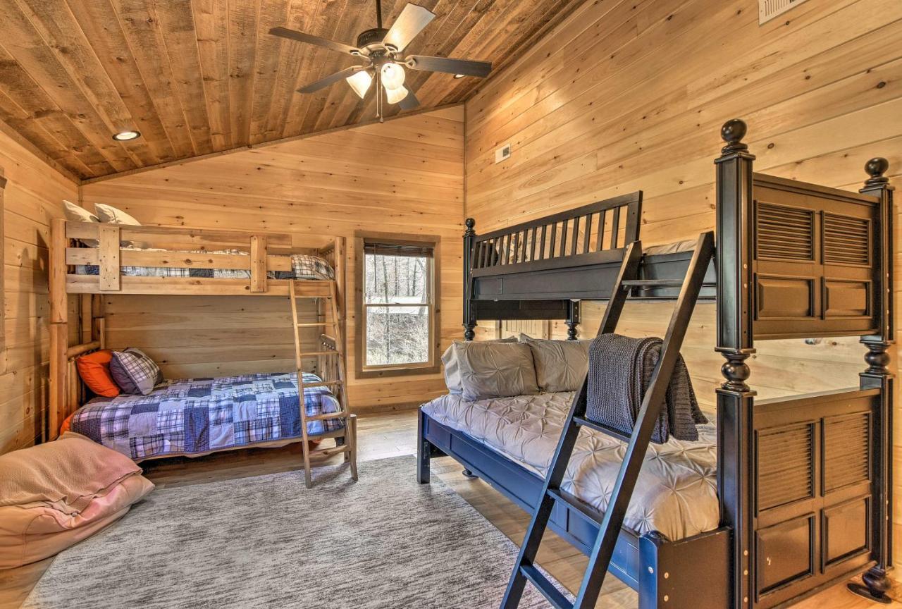 Modern Murphy Cabin With Nottely River Views! 외부 사진