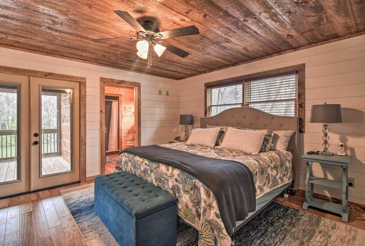 Modern Murphy Cabin With Nottely River Views! 외부 사진